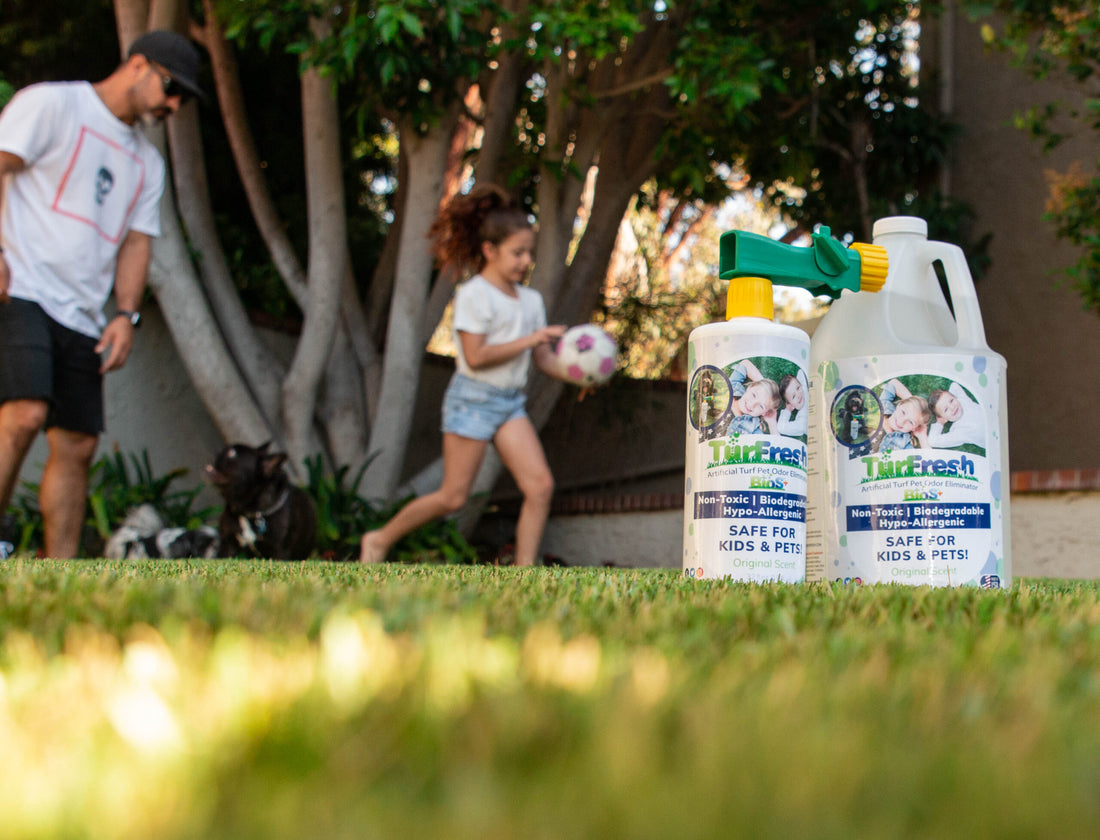 TurFresh BioS+ vs. BioX: Which Synthetic Grass Deodorizer Is Right for You?