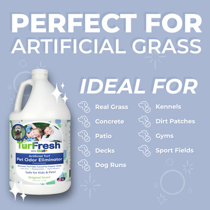 TurFresh BioS+ | Enzymatic Artificial Turf Cleaner