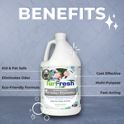 TurFresh BioS+ | Enzymatic Artificial Turf Cleaner