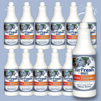 TurFresh BioX 32oz Case (12 Count), artificial turf cleaning product