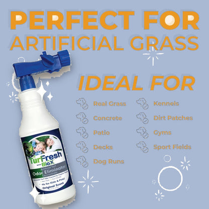 TurFresh BioX 32oz Dual Pack, artificial turf cleaning product