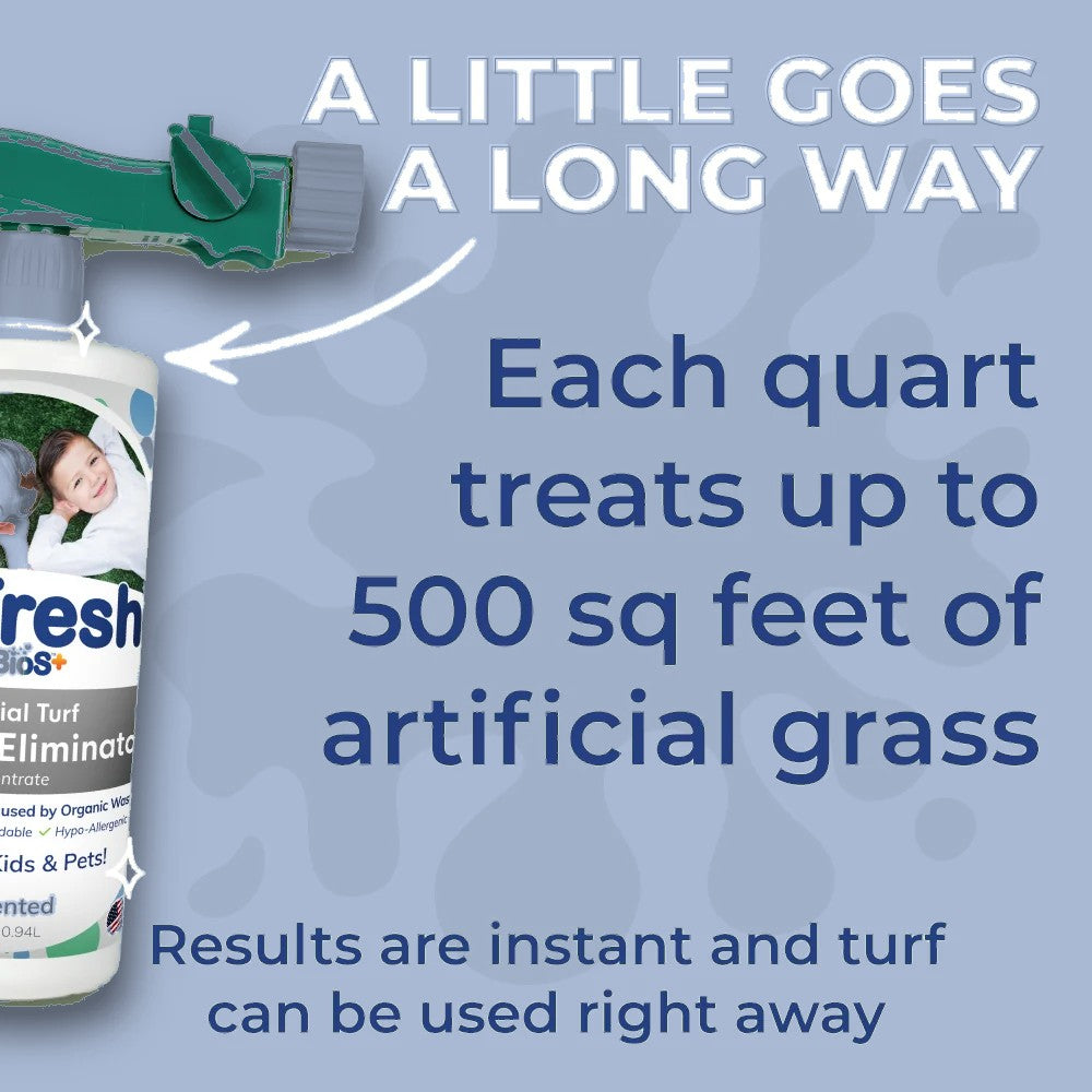 TurFresh BioS+ 32oz Case (12 Count), artificial turf cleaning product